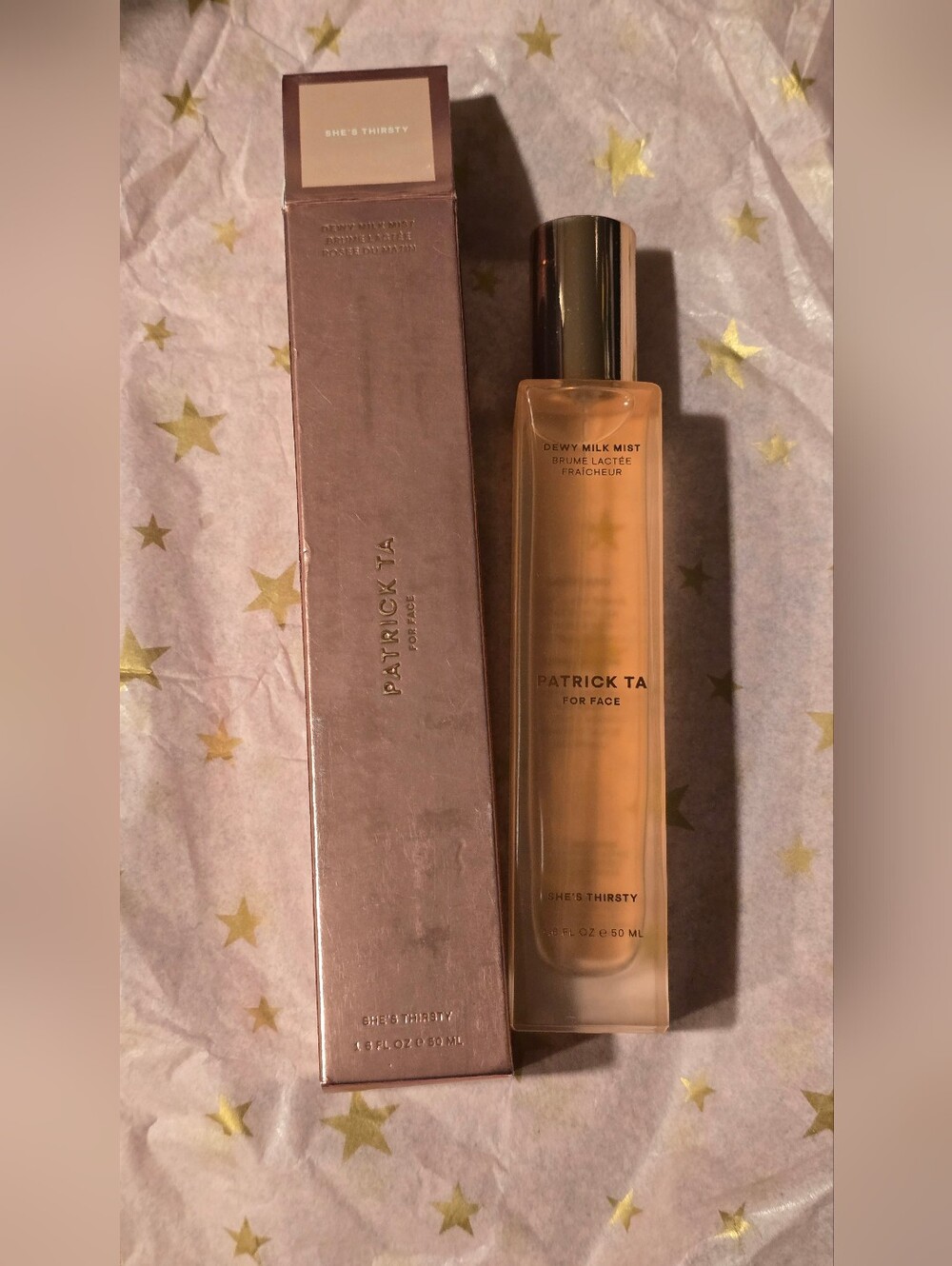 Patrick Ta Major Glow Dewy Milk Mist - She's Thirsty 50ml NEW